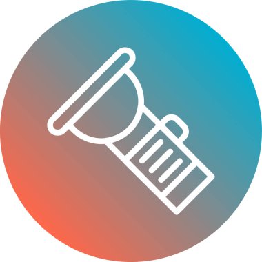 Modern bir simgenin vektör illüstrasyonu