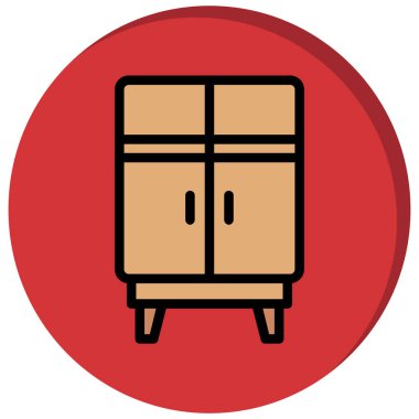 Bir varil simgesinin vektör illüstrasyonu