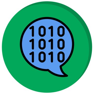 kabarcık sohbet simgesi. vektör illüstrasyonu