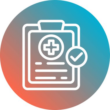 Modern b 'nin vektör çizimi hastanenin ikonundan yoksun