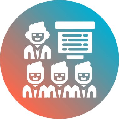 İnsan simgesinin vektör illüstrasyonu