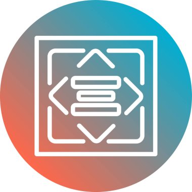 seo modern simgesinin vektör illüstrasyonu