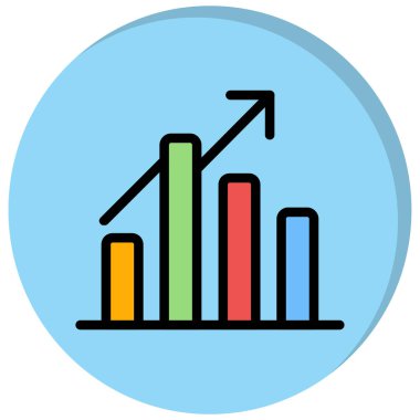 Grafik. Web simgesi basit illüstrasyon