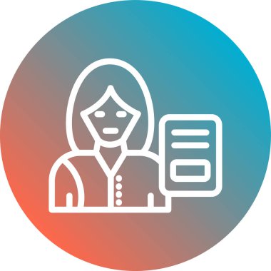 İnsan simgesinin vektör illüstrasyonu