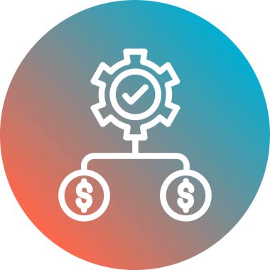 seo modern simgesinin vektör illüstrasyonu