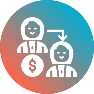 insanlar vektör simgesi modern basit vektör illüstrasyonu