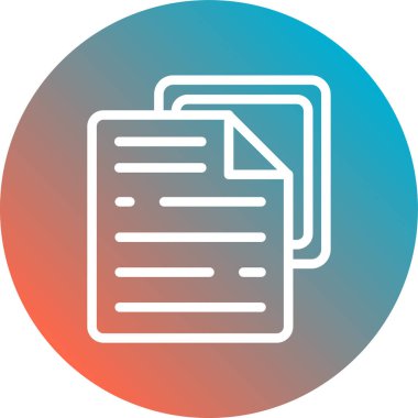 dosya belgesi vektör illüstrasyonu