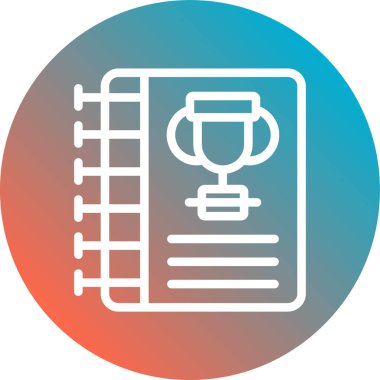 Modern simgenin vektör illüstrasyonu