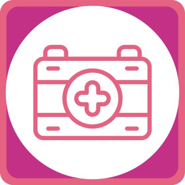 İlk yardım çantası simgesi