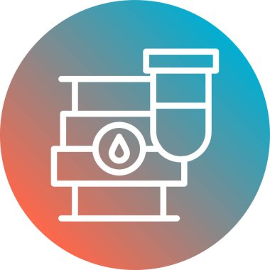 su damlası ikon vektör illüstrasyonu