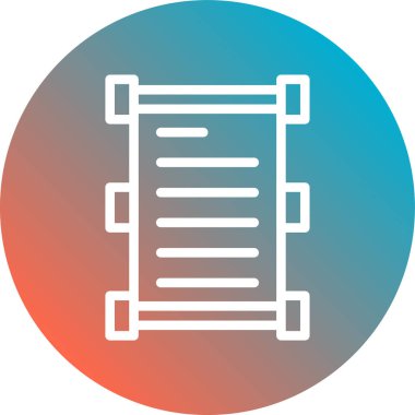 Modern simgenin vektör illüstrasyonu