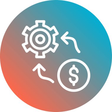 seo modern simgesinin vektör illüstrasyonu