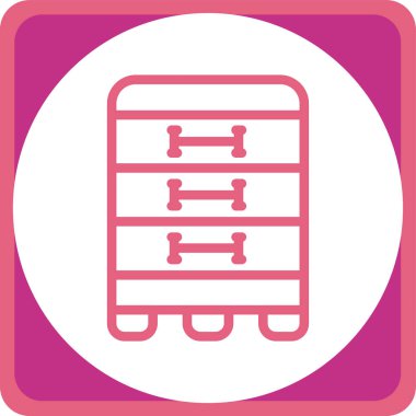 Cep telefonu. Web simgesi basit illüstrasyon