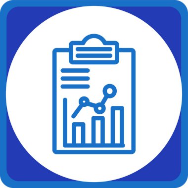 İş ve finans simgesinin vektör illüstrasyonu