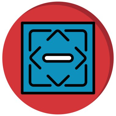 Çember simgesi, geometrik, daire, dairesel düğme