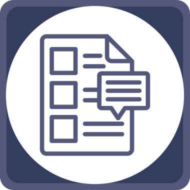 belge web simgesi basit resimleme