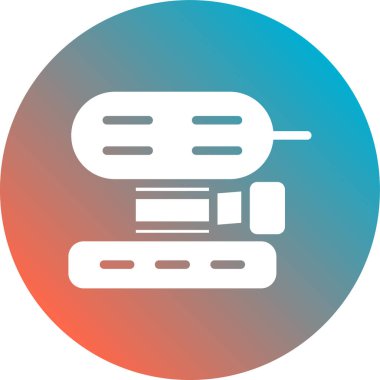 Modern b 'nin vektör illüstrasyonu eksik simgesi