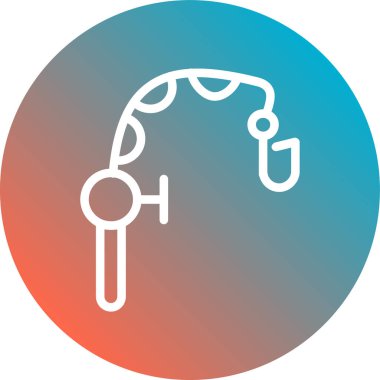 Modern simgenin vektör illüstrasyonu