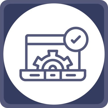 seo modern simgesinin vektör illüstrasyonu