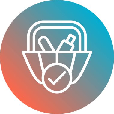 Vektör illüstrasyonu, simge ögesi arkaplanı