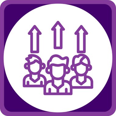 seo modern simgesinin vektör illüstrasyonu