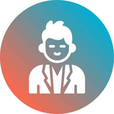 İnsan simgesinin vektör illüstrasyonu