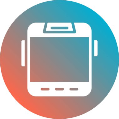 Cep telefonu. Basit bir çizim. dizayn