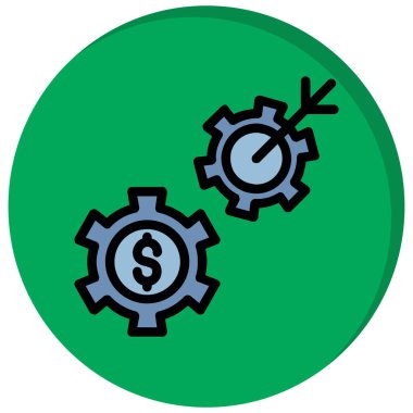 para simgesi modada izole edilmiş arkaplan