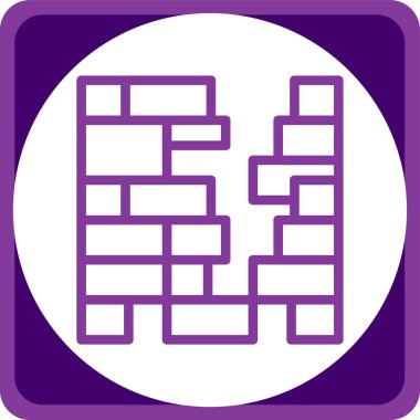 Modern b 'nin vektör illüstrasyonu eksik simgesi