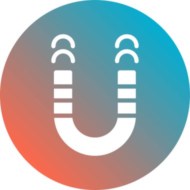 mıknatıs simgesi vektör çizimi