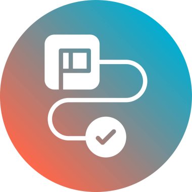 Modern b 'nin vektör illüstrasyonu kart simgesinden yoksun