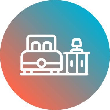 Güzellik ve moda simgelerinin vektör çizimi