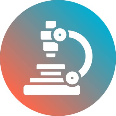 Teleskoplu yuvarlak bir daire simgesinin çizimi