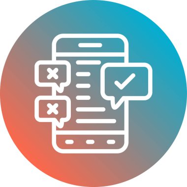 Vektör belgesi Simge illüstrasyonu