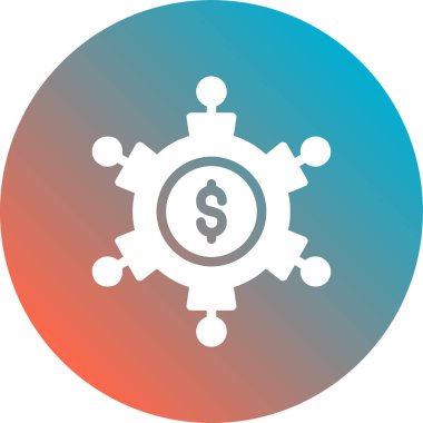 seo modern simgesinin vektör illüstrasyonu