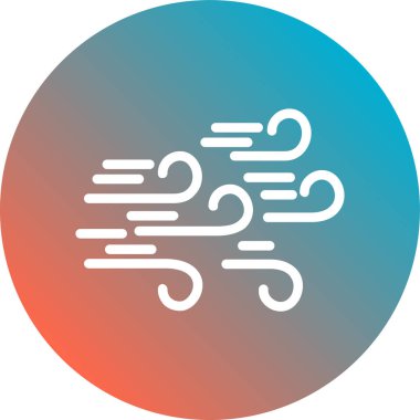 Bir çember simgesinin vektör illüstrasyonu