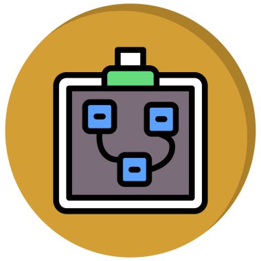 pil vektör illüstrasyonu