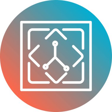 seo modern simgesinin vektör illüstrasyonu