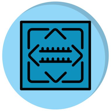 seo modern simgesinin vektör illüstrasyonu