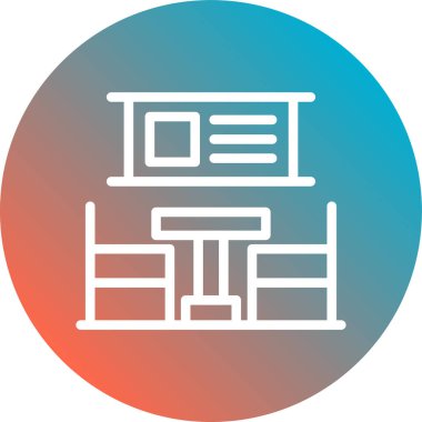 modern simge vektör illüstrasyonu