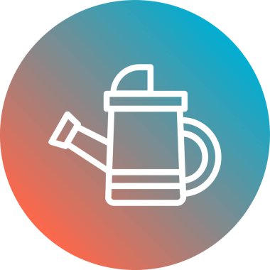 Çay simgesinin vektör illüstrasyonu