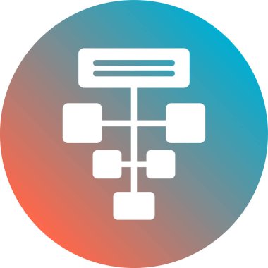 vektör sunucu illüstrasyonu