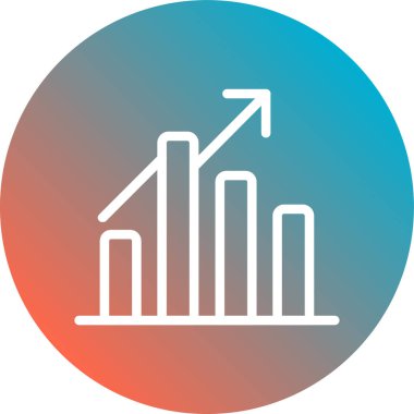 grafik ikonu vektör illüstrasyonu