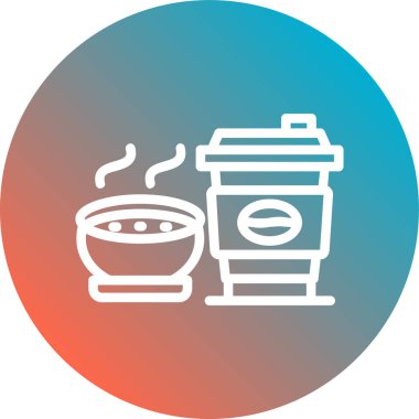 Sıcak kahve Kupası vektör simgesi