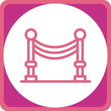 Köprü. Web simgesi basit tasarım