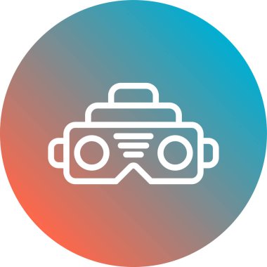 Kamera. Web simgesi basit illüstrasyon