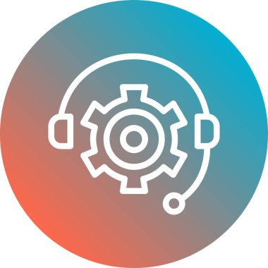 Vektör ayarı Simge illüstrasyonu