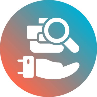 Modern simgenin vektör illüstrasyonu