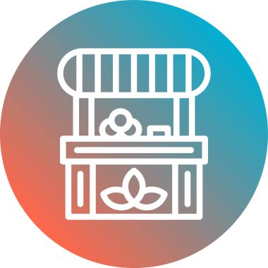 Gıda simgesinin vektör illüstrasyonu