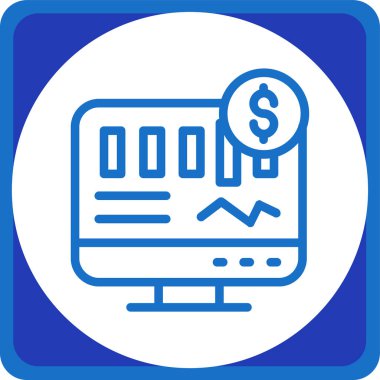 iş simgesi vektör illüstrasyonu